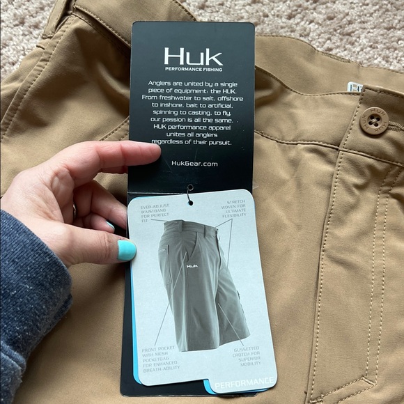 MWT Huk Men’s Fishing Shorts - Picture 9 of 12